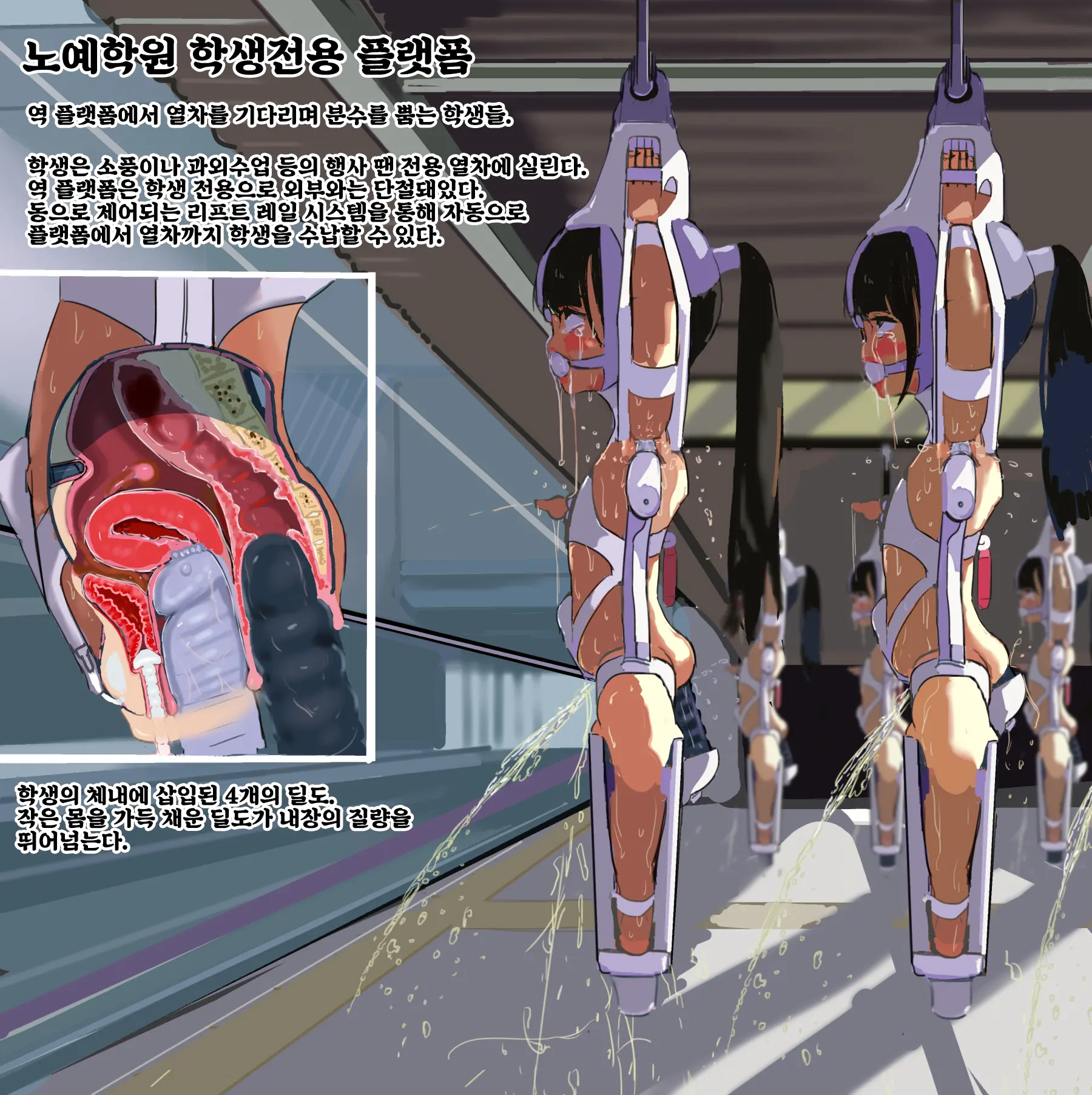 Dorei Ojou-Sama Zenana Acme Choukyou Gakuen | 노예아가씨 전구멍절정조교학원